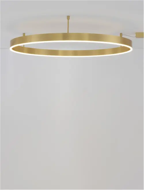 Stropné svietidlo NOVA LUCE 9063606 LED 60W 4552lm 3000K 230V IP20